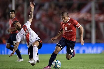 Braian Martínez, de 20 años, un delantero desequilibrante para Independiente