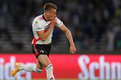 Braian Romero le aportó goles a River desde el banco de los suplentes, ¿será titular frente a Estudiantes?