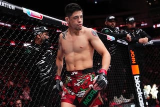 Hacía piñatas y quiso ser abogado, pero "no era tan malo para pelear" y hoy es la estrella mexicana de la UFC