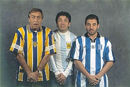 Brandoni, Darín y Palacios: hinchas apasionados