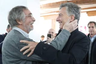 Mauricio Macri despidió a Luis Brandoni