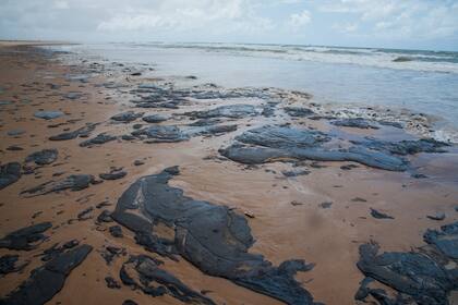 Las manchas aparecen en 132 playas, en nueve estados