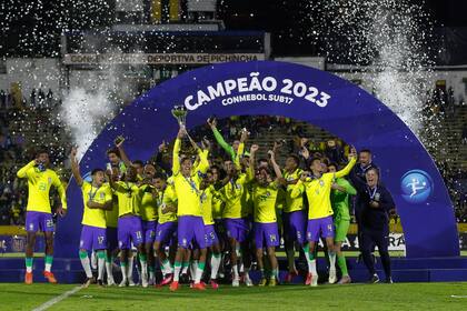 Brasil clasificó al Mundial Sub 17 gracias al título en el Sudamericano de la categoría