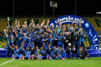 Brasil es el máximo campeón del Sudamericanos Sub 17 con 14 títulos