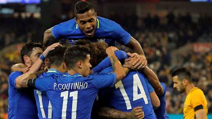 Brasil festejó ante Australia en Melbourne