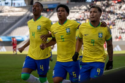 Brasil goleó a Túnez en La Plata y es el máximo favorito al título en el Mundial Sub 20