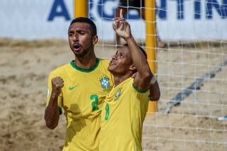 Las posiciones finales de la Copa América de fútbol playa, que se jugó en Rosario