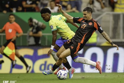 Brasil se llevó un triunfazo frente a Colombia (Foto: @CBF_Futebol)