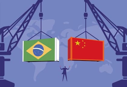 Brasil tiene un enorme superávit comercial con China.
