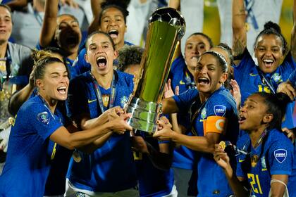 Brasil y la Copa América femenina, prácticamente inseparables: las auriverdes consiguieron el trofeo en ocho de las nueve disputas.