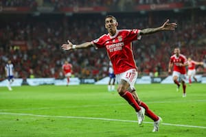 Di María, campeón: un gol para sumar el 34° título de su carrera y hacer volar a las Águilas de Benfica