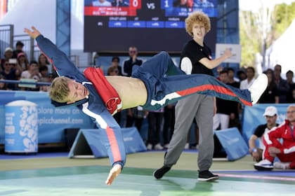 Breaking mixto, el baile urbano que debutó como disciplina en los Juegos de la Juventud