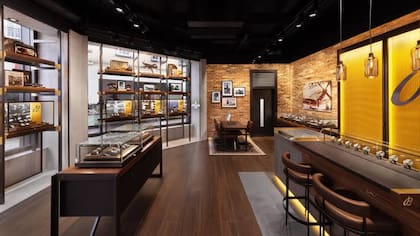 Breitling cuenta con más de 280 puntos de venta de estilo loft industrial en el mundo