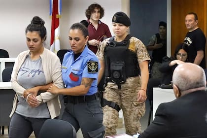 Brenda Agüero participó de todas las audiencias del juicio oral
