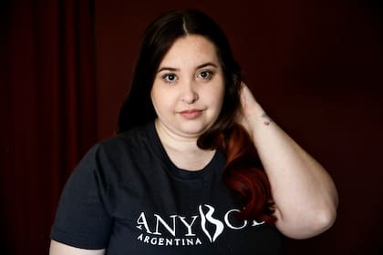 Brenda Mato tiene 27 años, es modelo XL y miembro de la organización social AnyBody Argentina