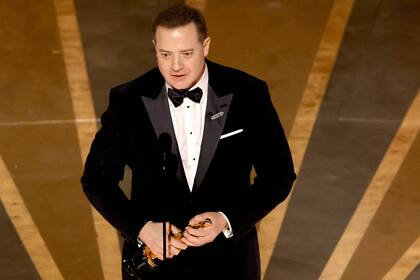 Brendan Fraser, ganador del premio a mejor actor
