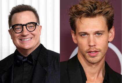 Brendan Fraser, nominado al Oscar por La ballena y Austin Butler por Elvis