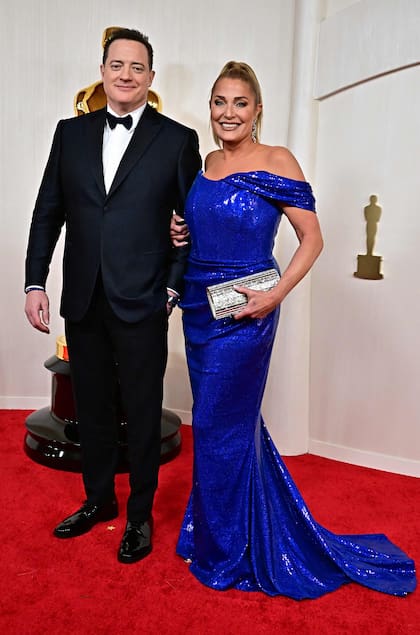 Brendan Fraser y su mujer, Jeanne Moore