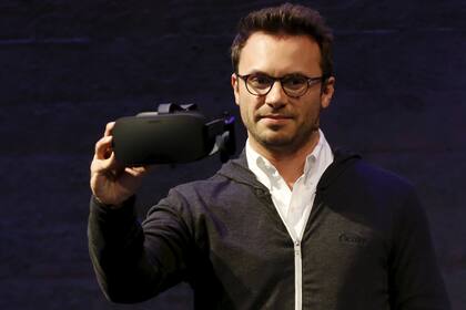 Brendan Iribe, uno de los fundadores de Oculus, en 2015