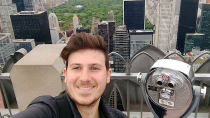 Brian Caruso, antes y después