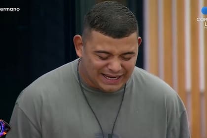 Brian de Gran Hermano explotó en llanto al ver ingresar a su mujer Luciana en el "Congelados"