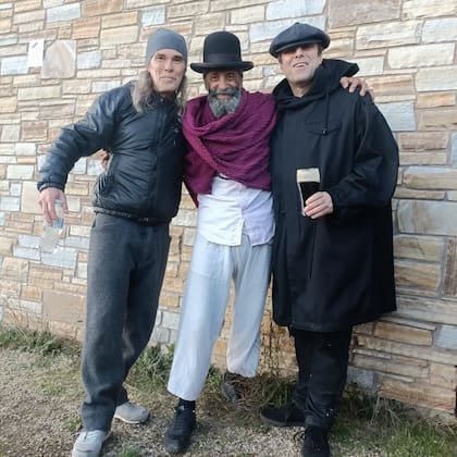 Brian junto a Liam Gallagher, vocalista de Oasis (Foto: Instagram @ianbrown)