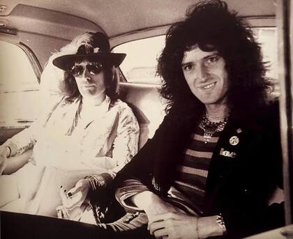 Brian May y Freddy Mercury. Fuente: Chris Walter
