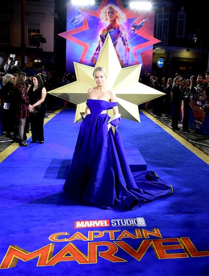 Brie Larson y su espectacular vestido de Valentino