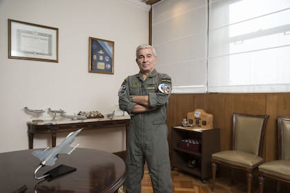 El brigadier general Xavier Julián Isaac, jefe del Estado Mayor Conjunto de las FF.AA. 