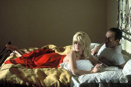Brigitte Bardot y Michel Piccoli, en El desprecio