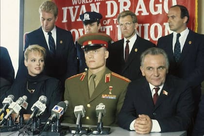 Brigitte Nielsen fue Ludmila Drago, la esposa del temible boxeador ruso Ivan Drago, interpretado por Dolph Lundgren