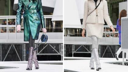 Brillantina en la propuesta para invierno de Chanel