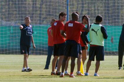 Brindisi, en el entrenamiento