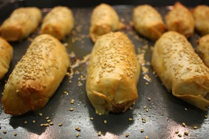 Briouats de Kefta Recién Horneados