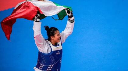 Briseida Acosta fue medalla de bronce en los mundiales de Taekwondo.