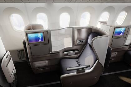 British Airways dispuso sus asientos enfrentados en la clase ejecutiva para aprovechar el espacio disponible