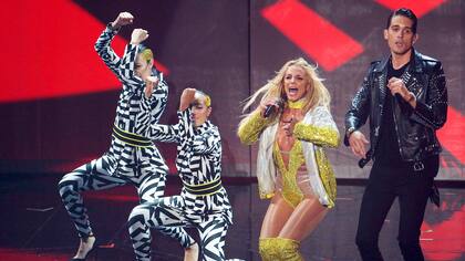 Con sabor a poco... muy poco. Britney Spears, en el escenario