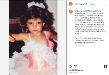 Britney Spears emocionó a sus fanáticos con su publicación