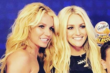 Britney Spears junto a su hermana Jamie Lynn. Actualmente, ambas están enfrentadas. 