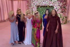 Britney tuvo invitadas especiales en su casamiento, cantó con ellas y recreó un especial momento