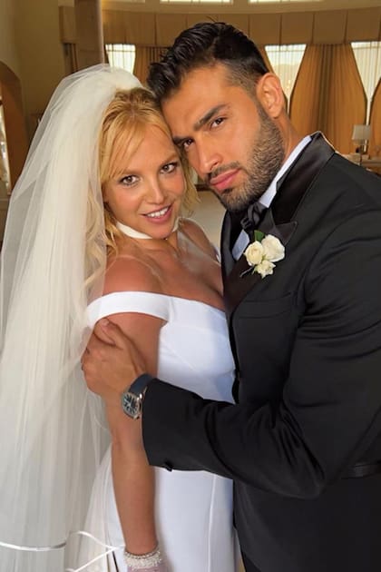 Britney Spears y su marido Sam Asghari