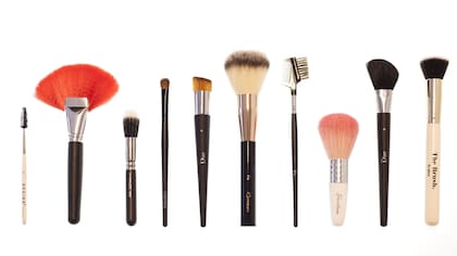 Brochas, cepillos y pinceles específicos para cada función