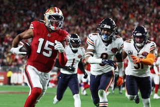 Brock Purdy y los 49ers vencen 42-38 a los Bears y mantienen opciones al primer puesto de la NFC