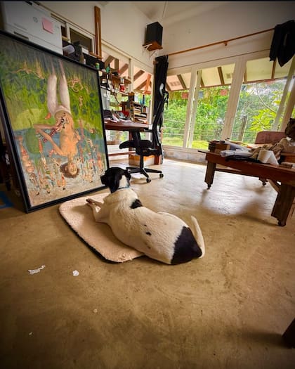 Brooke Alfaro, artista que participó de la última edición en la Bienal de Venecia, abrirá mañana su estudio a los visitantes extranjeros