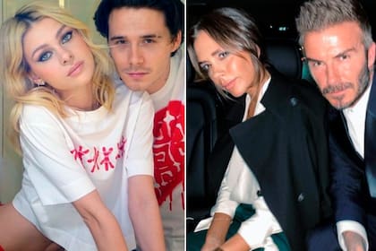 Brooklyn y Nicola Peltz se mantienen lejos de Victoria y David Beckham