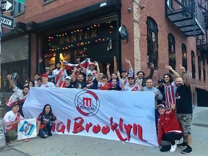 Brookyln, una sede más de la pasión riverplatense