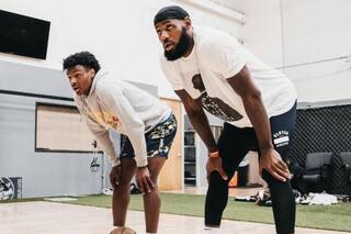 LeBron James y el rumor sobre su hijo: "Se metieron con el chico equivocado"