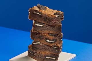Brownie de galletitas oreo