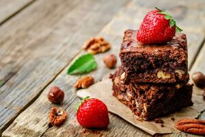 Brownies de Pesaj con harina de matzá