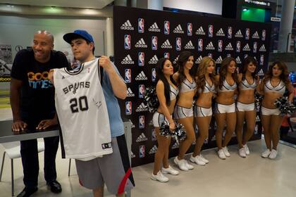 Bruce Bowen visitó a la Argentina y habló de Manu Ginóbili